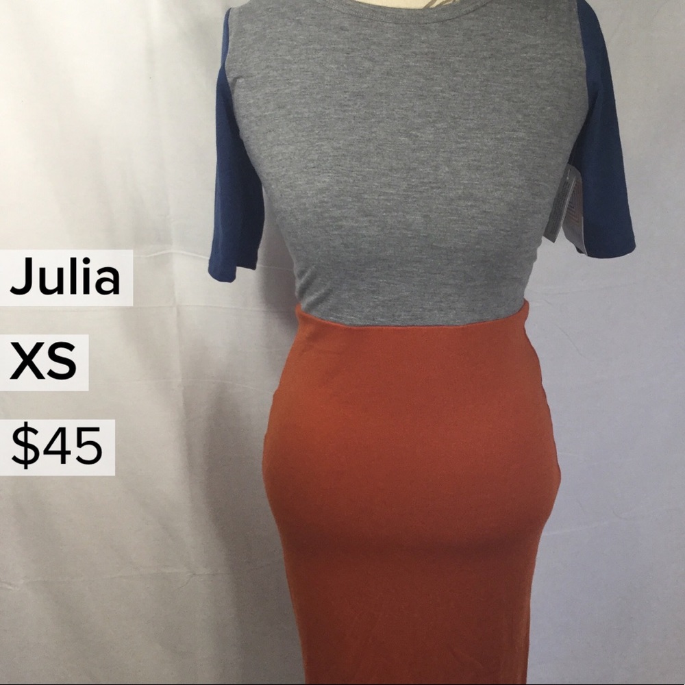 Xs LuLaRoe Julia Dress.
